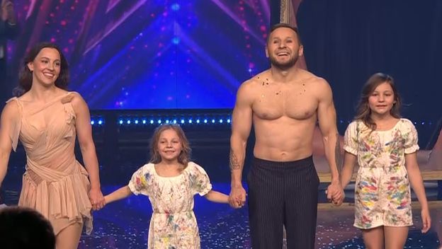 Duo Turkeev & Kids polufinale, Supertalent