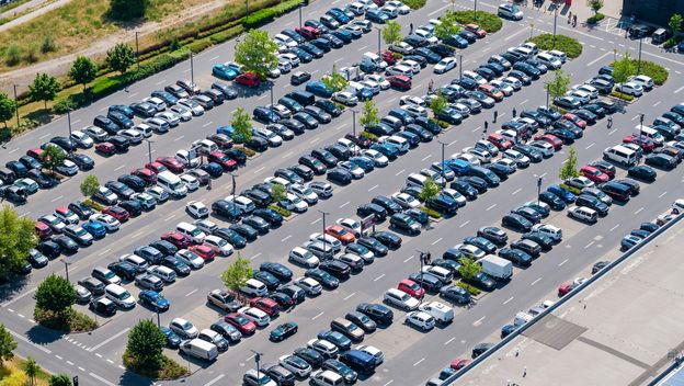 Parkiralište, ilustracija