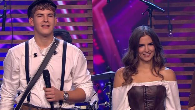 Plut family polufinale, Supertalent