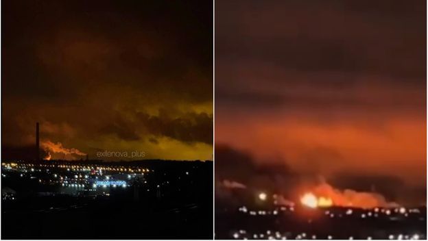 Napad na rusku naftnu rafineriju Slavneft-YANOS