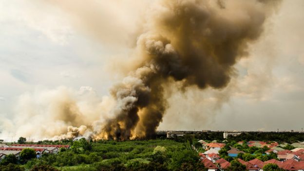 Eksplozija, ilustracija