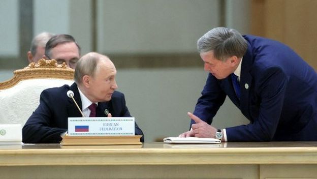 Vladimir Putin i Jurij Ušakov