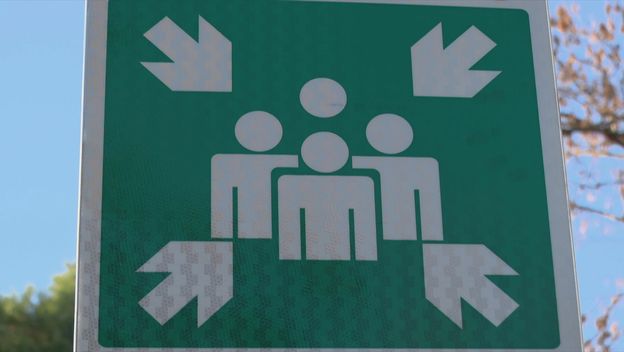 Ploče prihvata stanovništva u slučaju ugroza i nesreća u Splitu