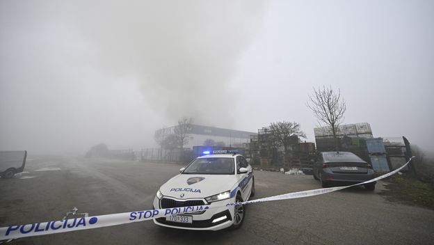 Požar CIAK-a u Gubaševu kod Zaboka