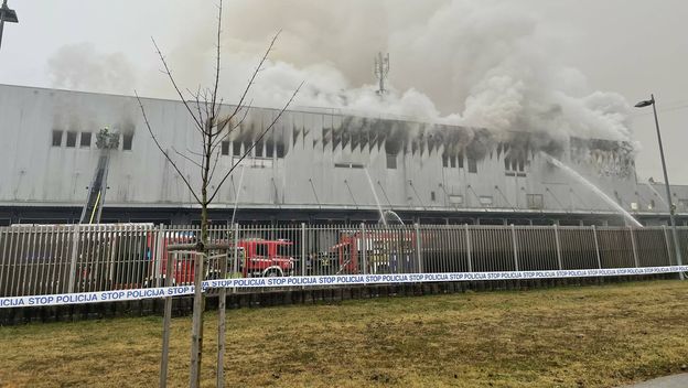Požar u Ljubljani
