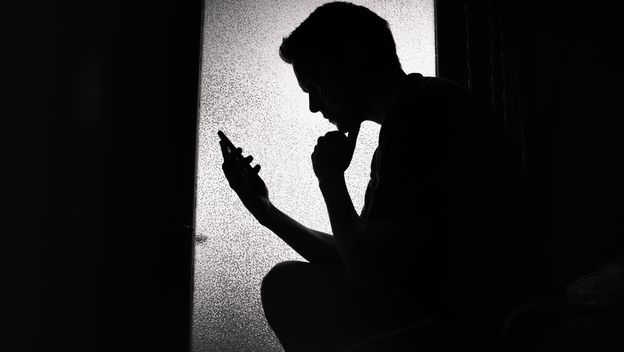 Zabrinuti tinejdžer, ilustracija