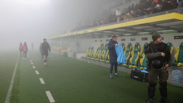 Prizor s utakmice Istra i Rijeke