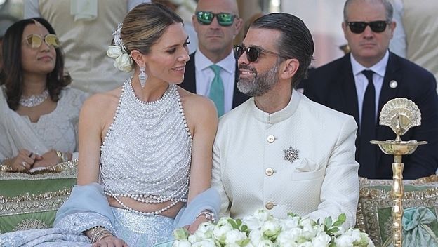 Donald Trump ml. i Bettina Anderson