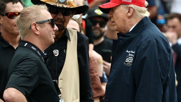 Greg Biffle i Donald Trump