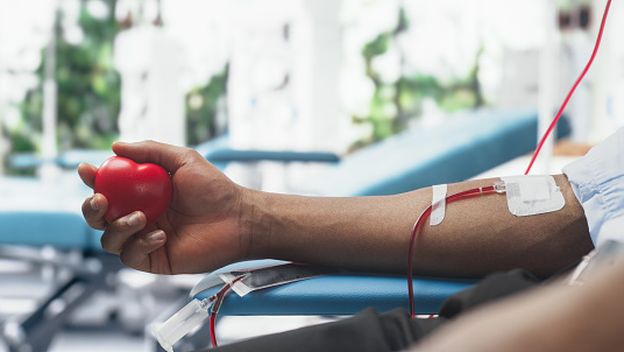 Transfuzija krvi, ilustracija