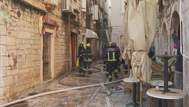 Požar u Trogiru - 2