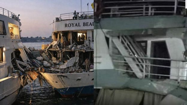 Sudar kruzera na Nilu