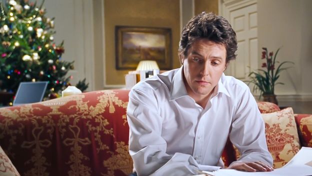 Hugh Grant u filmu 'Zapravo ljubav'
