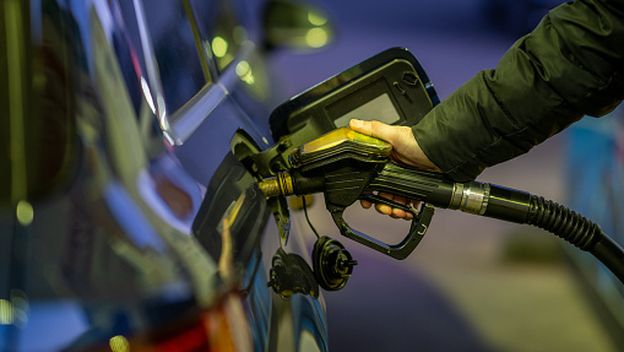 Benzinska postaja, ilustracija