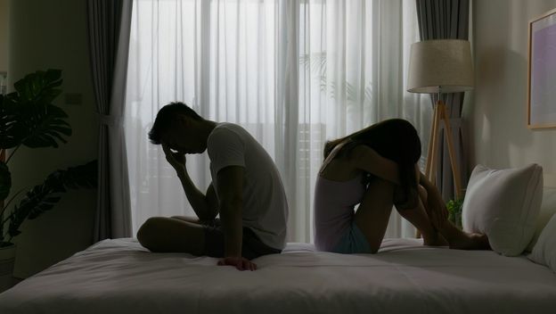 Ljubavni par u svađi