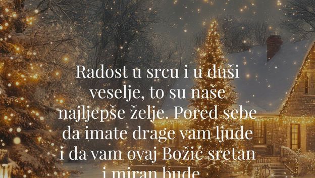 Čestitke za Božić za bližnje