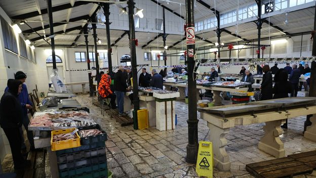 Ponuda u splitskoj ribarnici na Badnjak - 9