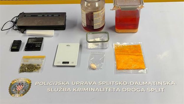 Značajna zapljena droge u Splitu - 2
