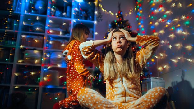 Mama u božićnom stresu
