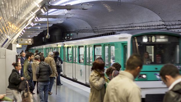 Pariški metro; Ilustracija