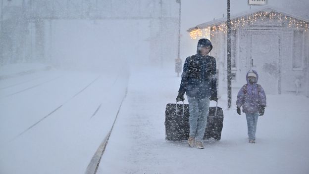 Snijeg u Švedskoj