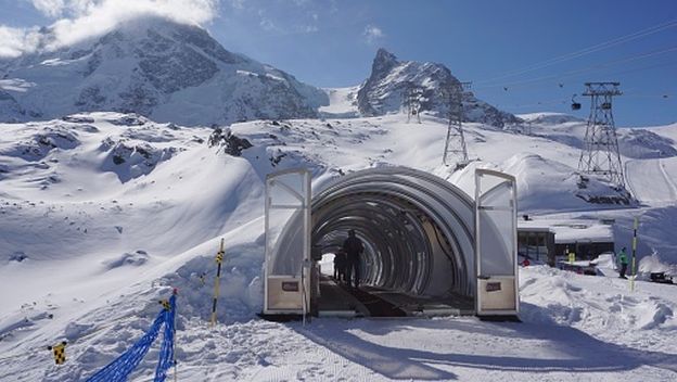 Skijalište, ilustracija