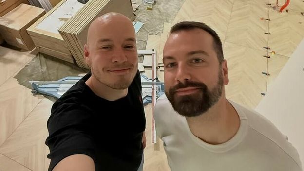 Marko Vuletić i partner Bogoljub