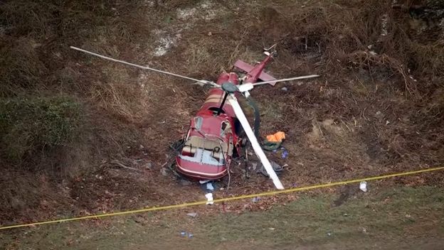 Sudar helikoptera kod Hammontona