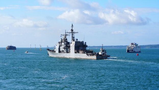 Američki ratni brod