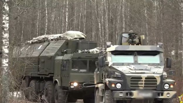 Razmještaj Orešnika u Bjelorusiji