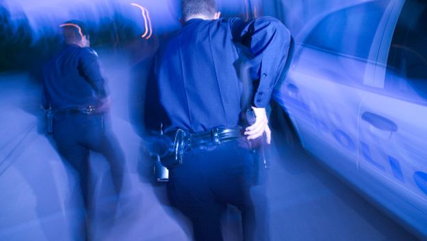 Policijska potjera, ilustracija