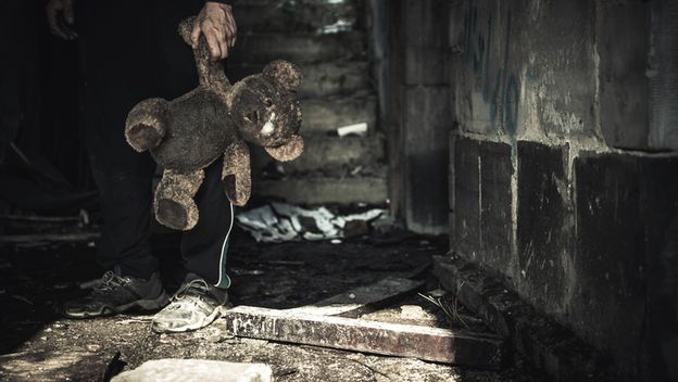 Ilustracija: djeca u ratu