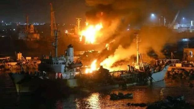 Napad na luku u Jemenu