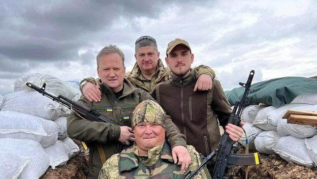 Igor Belanov (lijevo) na fotografiji iz 2022.