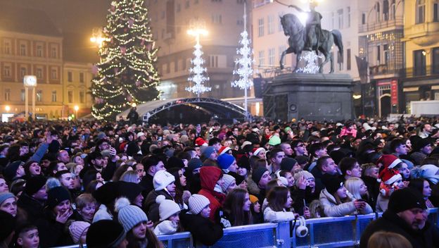 Doček Nove godine, ilustracija