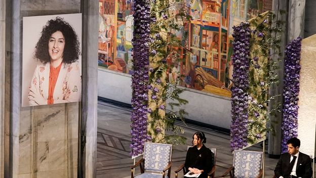 Portret Narges Mohammadi