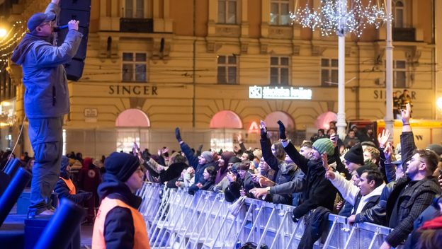Doček na Trgu u Zagrebu - 5