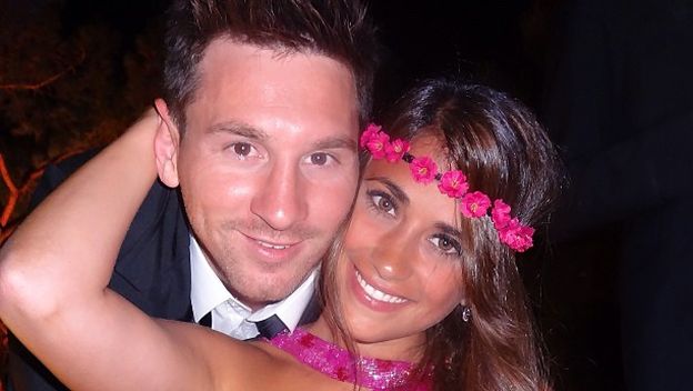 Lionel Messi sa suprugom Antonellom (FOTO: Instagram)