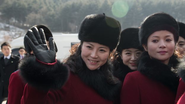 Sjeverna Koreja na ZOI poslala 229 pomno odabranih navijačica (Foto: AFP)