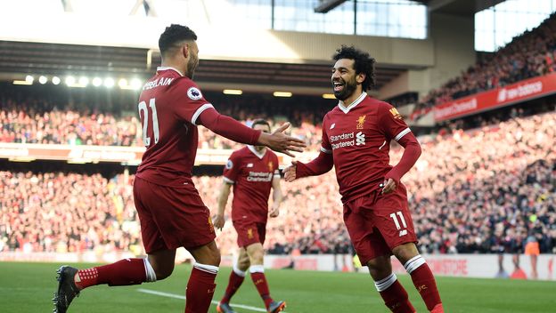 Salah i Oxlade slave pogodak Liverpoola (Foto: AFP)