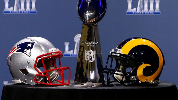 New England Patriots i Los Angeles Rams (Foto: AFP)