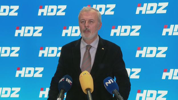 Ante Sanader, politički tajnik HDZ-a