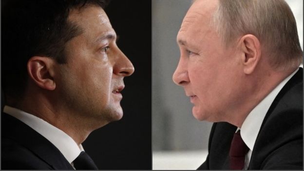 Zelenski, Putin