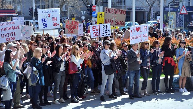 Posljednji prosvjed socijalni radnici organizirali su 2019. godine