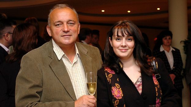 Željko Krušlin Kruška sa suprugom