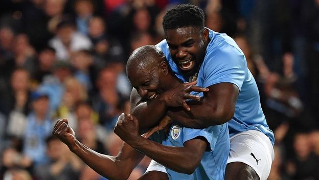 Benjani i Micah Richards