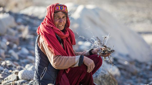 Dolina Hunza i Wakhi žena