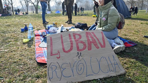 Studentski prosvjedi Novi Sad