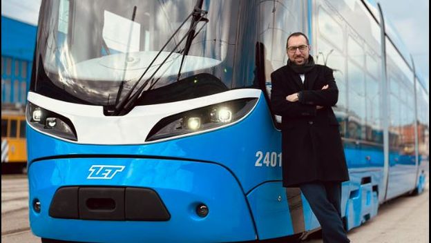 Tomašević s novim tramvajem