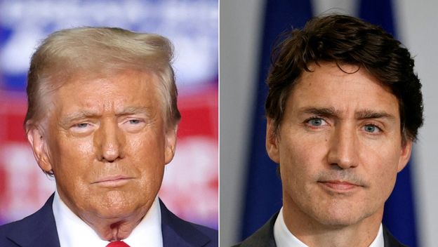 Donald Trump i Justin Trudeau